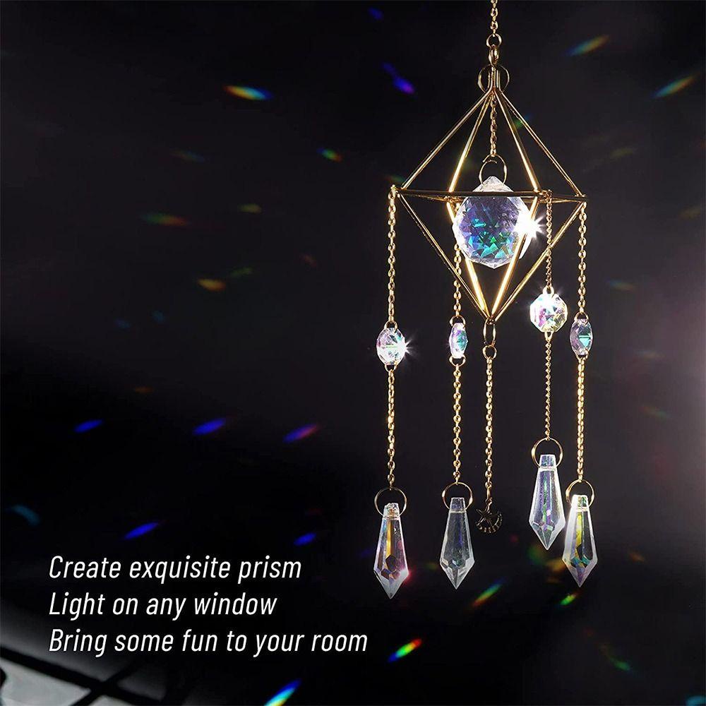 CONOPERY Lưới Bắt Giấc Mơ Màu Sắc Cầu Vồng Dùng Trang Trí Nhà Cửa