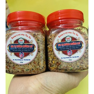 Combo 2 hộp muối chấm chẩm chéo tây bắc, chẩm chéo khô, gia vị chấm, muối chấm hoa quả, thịt gà