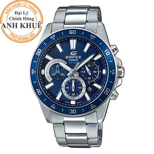Đồng hồ nam dây kim loại EDIFICE Casio Anh Khuê EFV-570D-2AVUDF