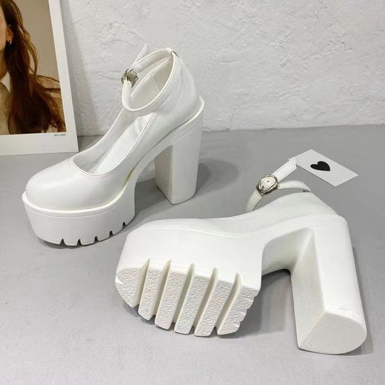 Giày Cao Gót 13cm Chống Thấm Nước Đế Dày Thời Trang Cho Nữ