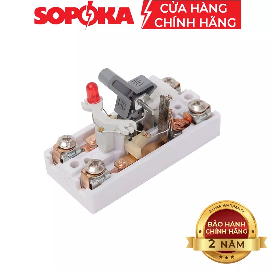 Aptomat  chất lượng cao SOPOKA HCB 30A màu đen