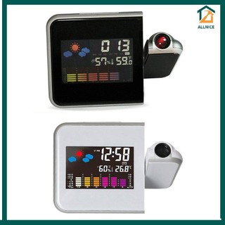 【0227】 Colorful LED Digital Projection Alarm Clock Time Projector Thermometer Clock
