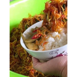 Mắm thái chay đu đủ hộp 500gr hàng ngon nhà làm