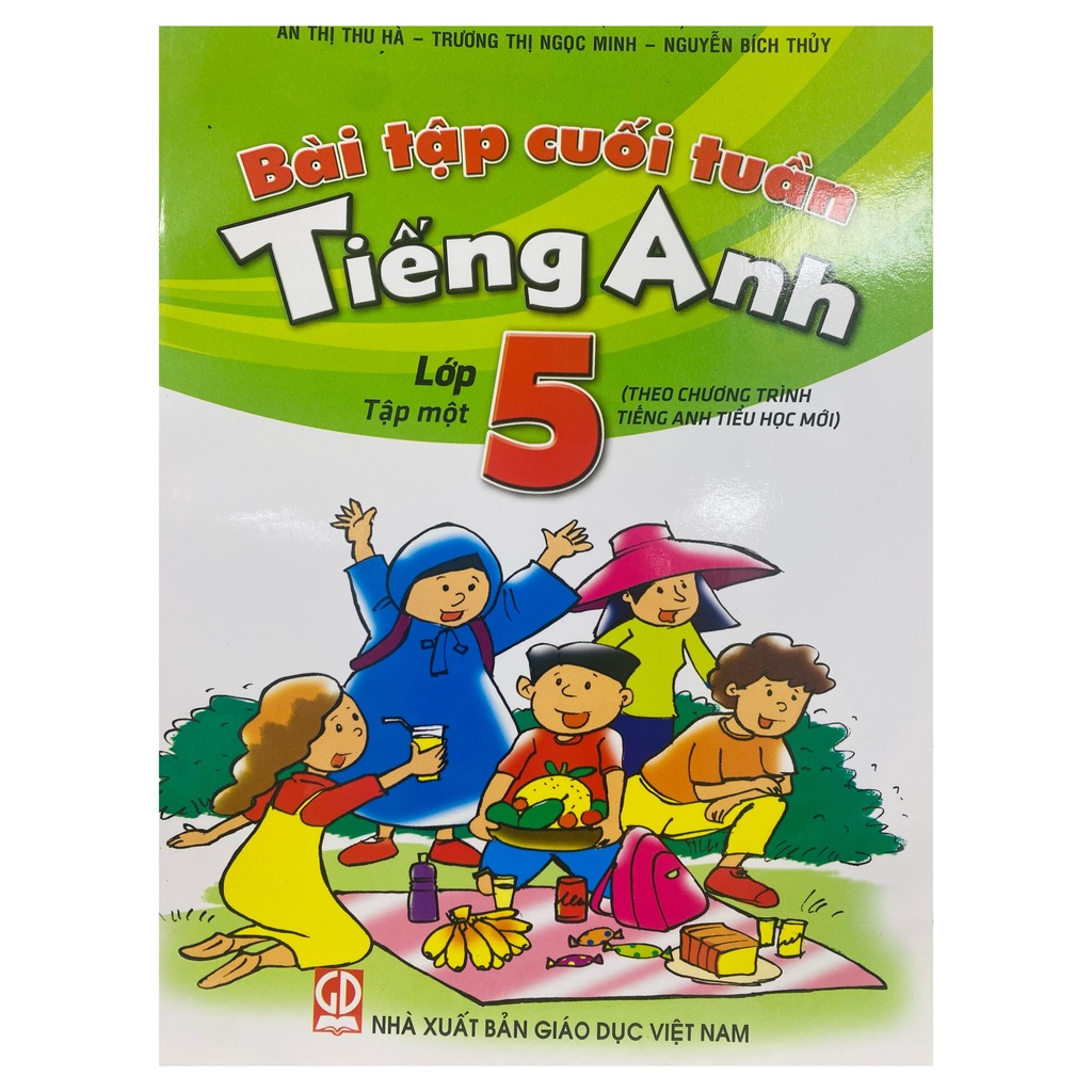 Sách - Bài tập cuối tuần Tiếng Anh lớp 5 tập 1 (HEID)