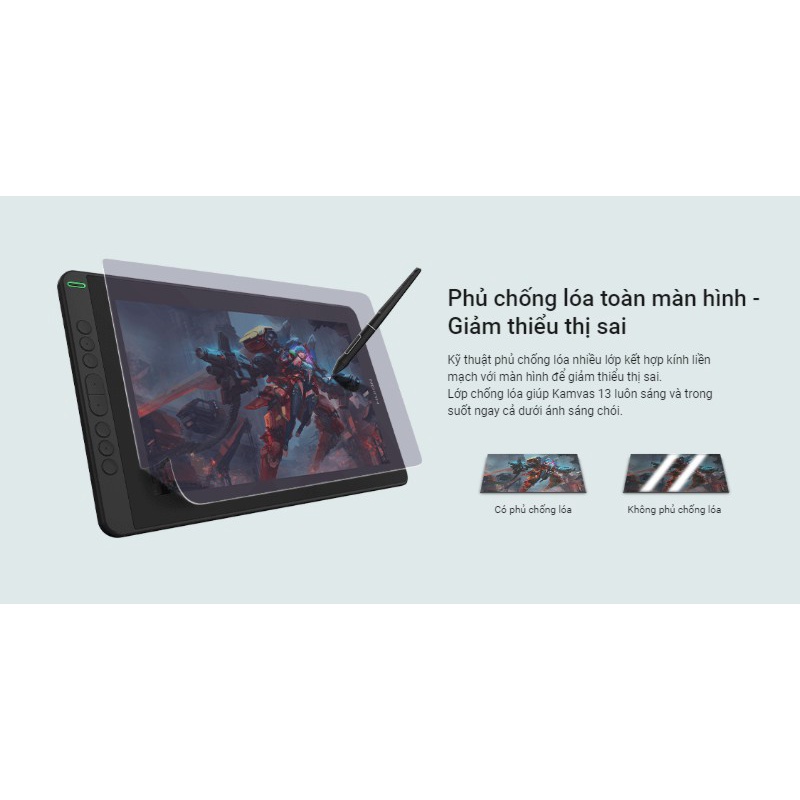 Bảng vẽ LCD Kamvas 13