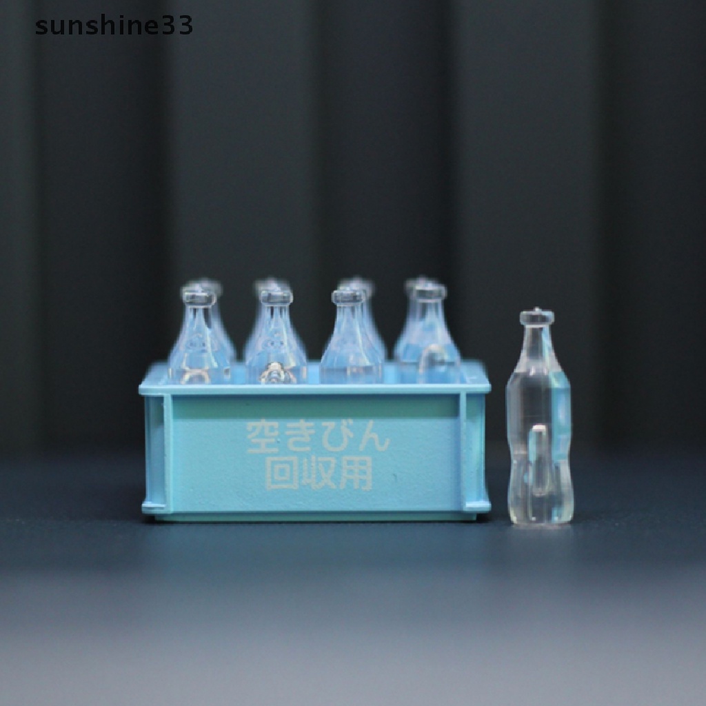 1 Bộ Mô Hình Chai Soda Mini Trang Trí Nhà Búp Bê