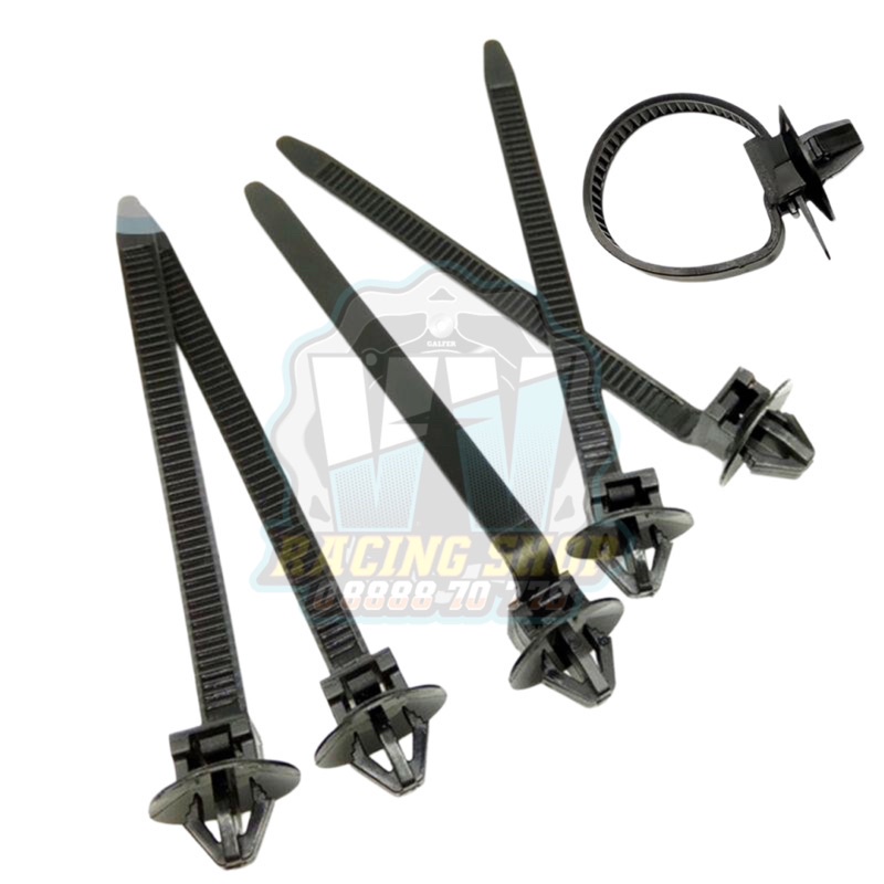 Dây Rút Nhựa Có Đầu Ghim Chuyên Dụng Siết Cố Định Dây Điện Sườn Xe Ô tô Oto, Xe máy, Rút Dây Cảm Biến Oxy Winner