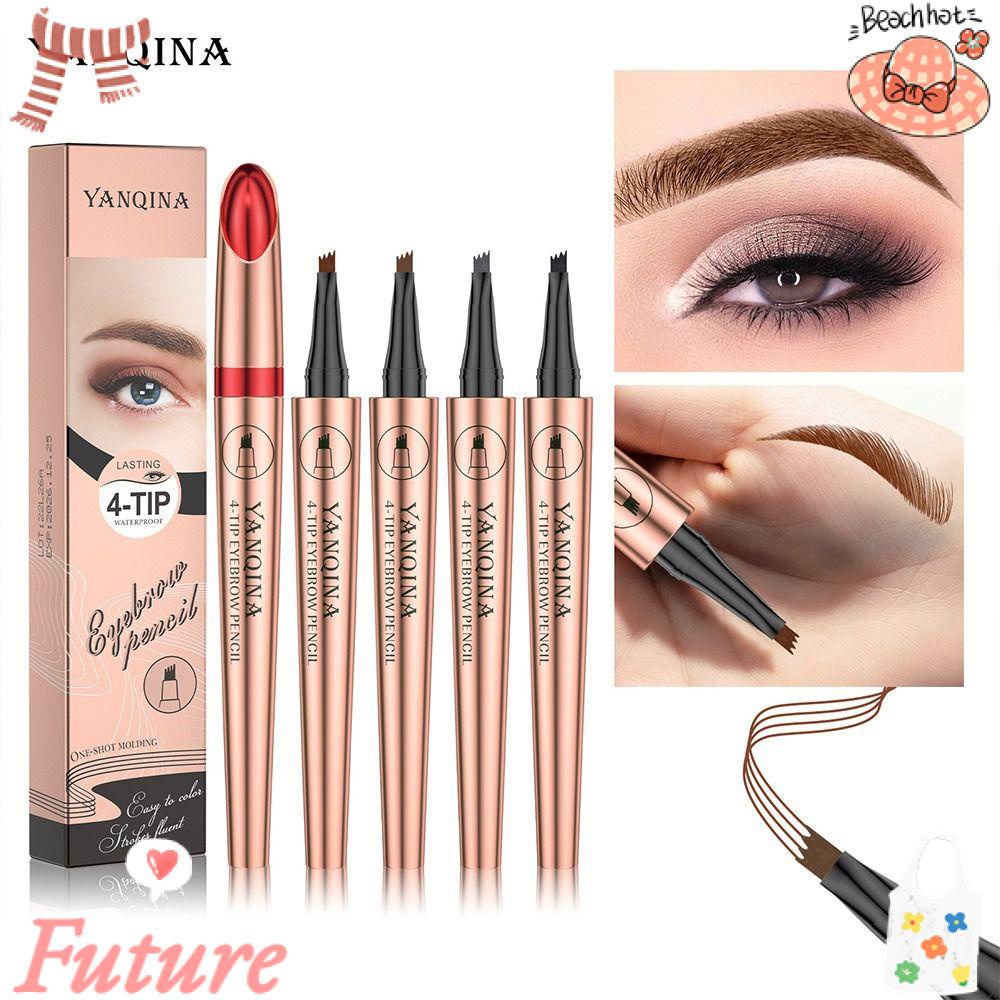 Bút Kẻ Mày Chống Thấm Nước Lâu Trôi Nhỏ Gọn Tiện Dụng