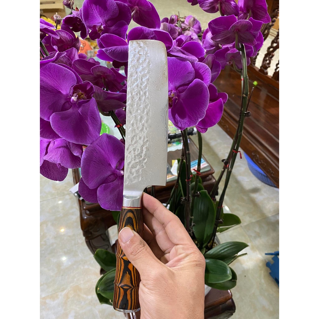 Dao Thái  Kai67 Lớp Thép Damascus Hàng nội địa Nhật