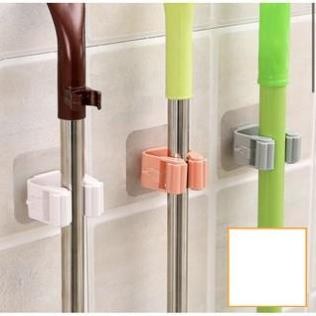 Móc Dán Tường Kẹp Giữ Chổi