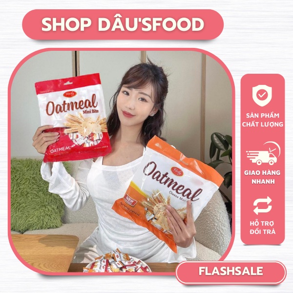 Combo 2 Bánh Yến Mạch Richy 2 vị (Sữa và Phô Mai)