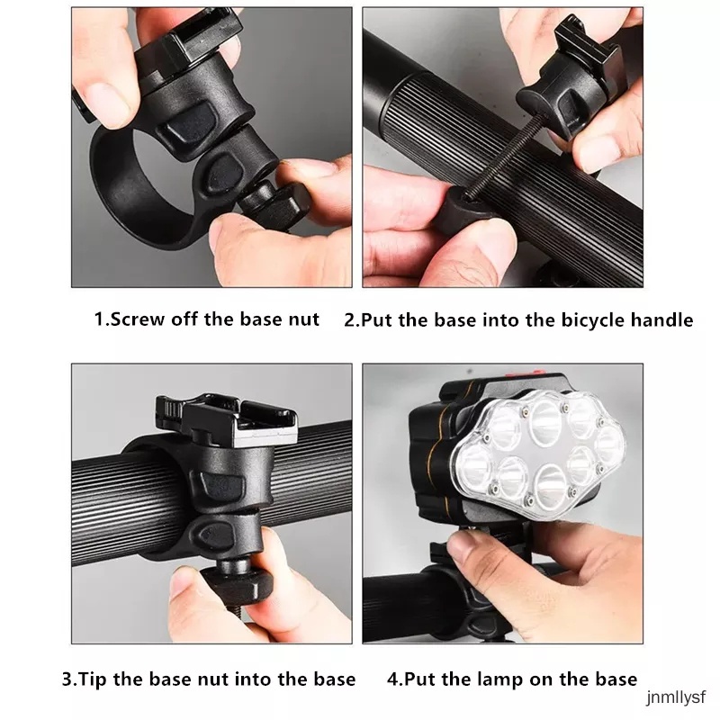 Đèn Pha LED XPG Siêu Sáng Chống Thấm Nước Kèm Sạc USB Chuyên Dụng Cho Xe Đạp