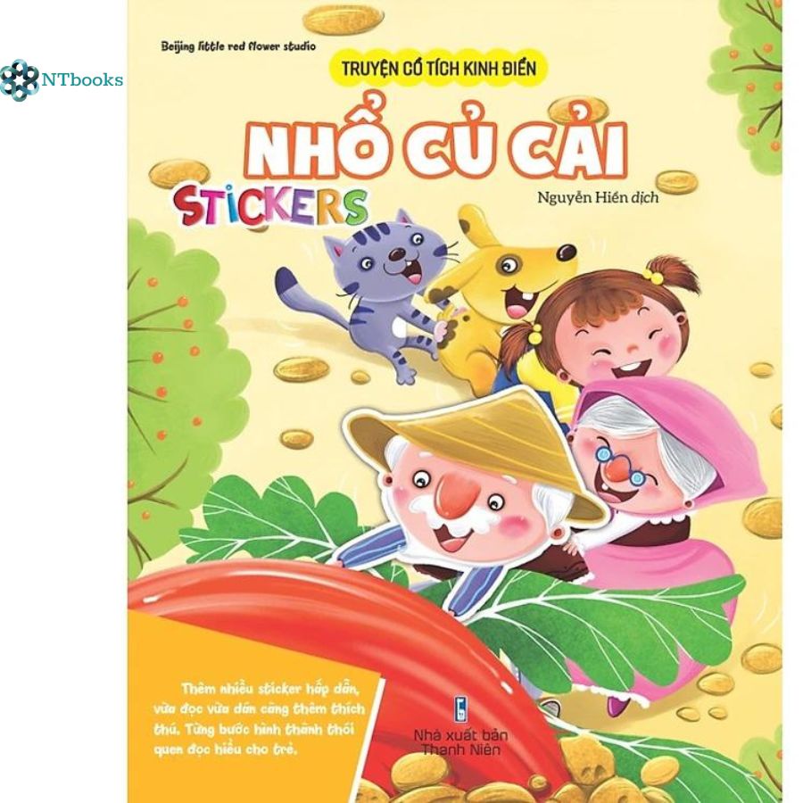 Sách (Lẻ tùy chọn) Truyện cổ tích kinh điển - Stickers - Bộ 8 cuốn