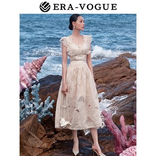 ZY·HT 🌷 Đầm Đuôi Cá Thêu Hoa Phong Cách Cổ Điển Cho Nữ váy dạ hội Y9846