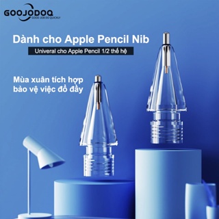 GOOJODOQ Đầu Thay Thế Cho Bút Cảm Ứng iPad Pencil 1 2 1St 2nd