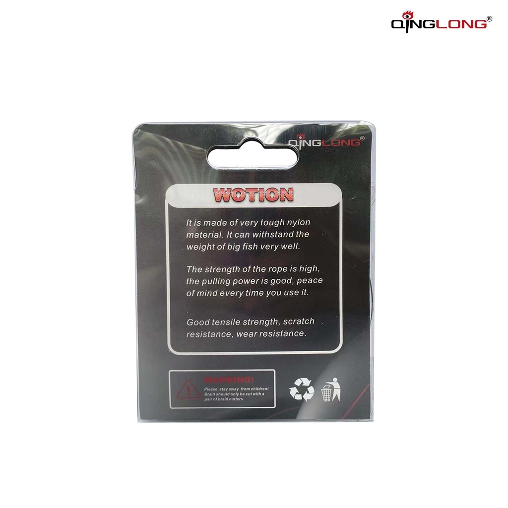 Cước câu cá, dây câu cá QingLong WOTION 100m