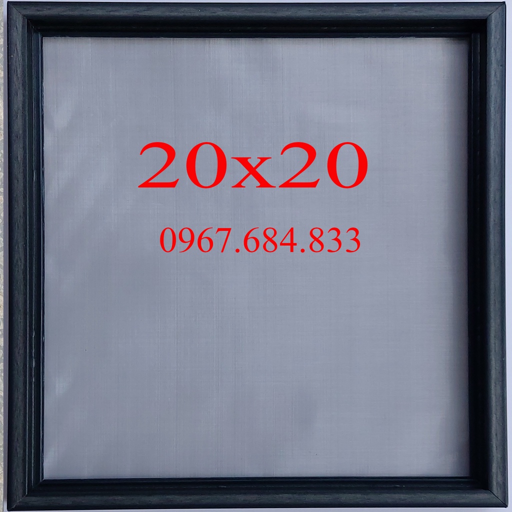 Khay tách phân bể cá. Lưới inox 304. Khay đơn 20x20