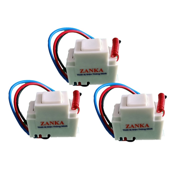 Hạt công tắc điều khiển từ xa RF 433Mhz - TPE RC1S - 220VAC, 1000W bộ 3
