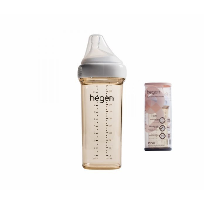 Hegen PCTOTM Bình Sữa PPSU 11oz 8oz 5oz 2oz Chất Lượng Cao