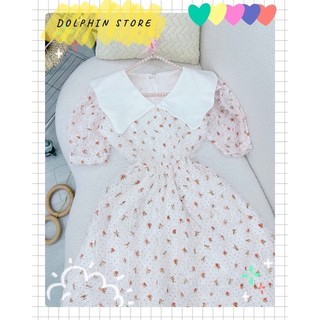 BIGSIZE Đầm hoa midi bigsize