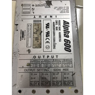 Nguồn server Lambda Alpha 600