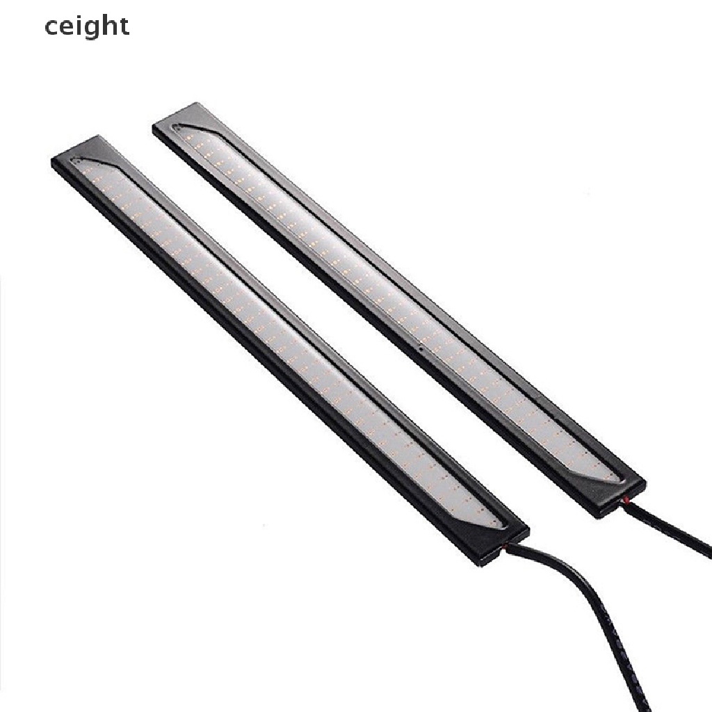 Đèn LED COB DRL DC 12V 17CM Ánh Sáng Xanh Siêu Sáng Chống Thấm Nước Cho Xe Hơi Vn VN