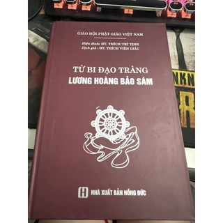 Sách - từ bi đạo tràng lương hoàng bảo sám