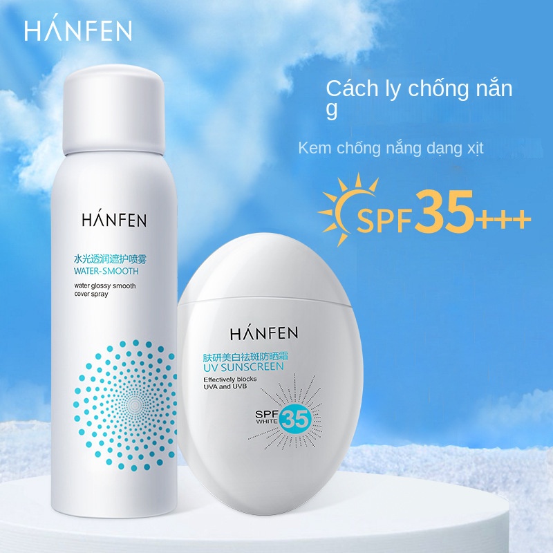 Chai Xịt Chống Nắng SPF35 + Chống Thấm Nước Và Mồ Hôi Dịu Nhẹ Bảo Vệ Da 60g