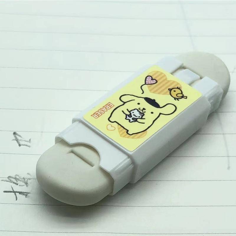 Bộ 4 Cục Tẩy Bút Chì Hai Đầu 2B Sanrio Mymelody Kuromi Cinnamoroll Kiểu Hàn Quốc Dễ Thương