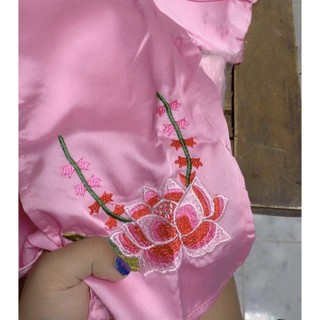 Bộ bà ba hoa sen bé gái