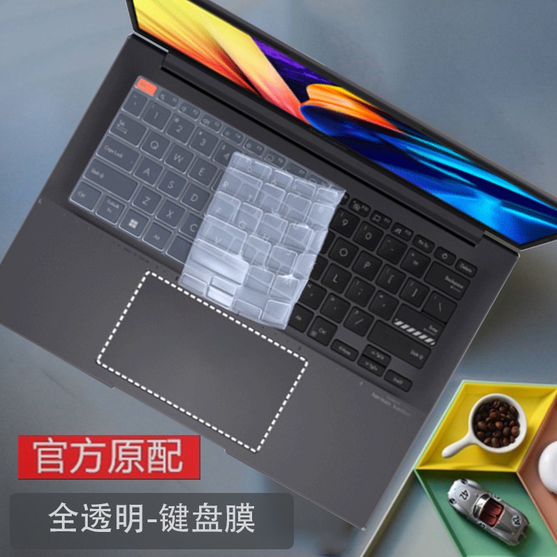 Tấm Lót Bàn Phím Máy Tính Bằng Silicon Cho 2022 Asus Zenbook 14 OLED 2022 UM3402 YA UX UM3402 ZA UX3402 UX3402ZA UM3402YA