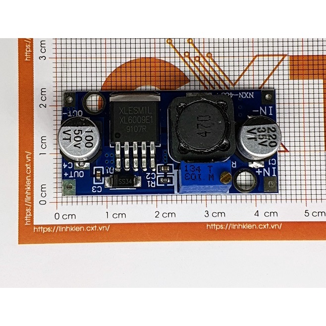 Module tăng áp DC-DC 4A XL6009