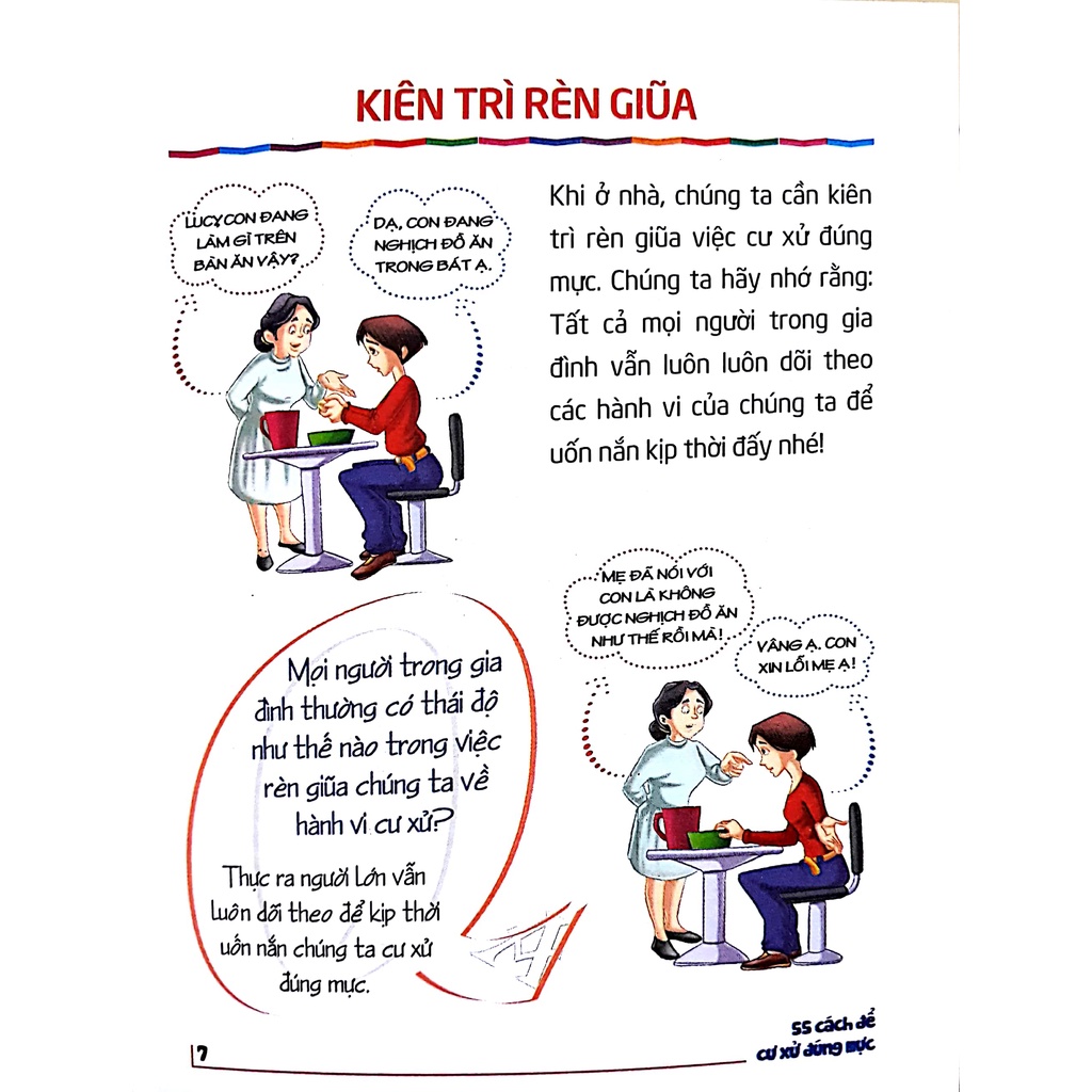 Sách: 55 Cách Để Cư Xử Đúng Mực