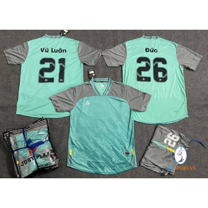 Quần Áo Thương Hiệu Justplay DRAGON Chất Lượng Cao Cấp, Áo Đá Bóng Không Logo - Vicsport