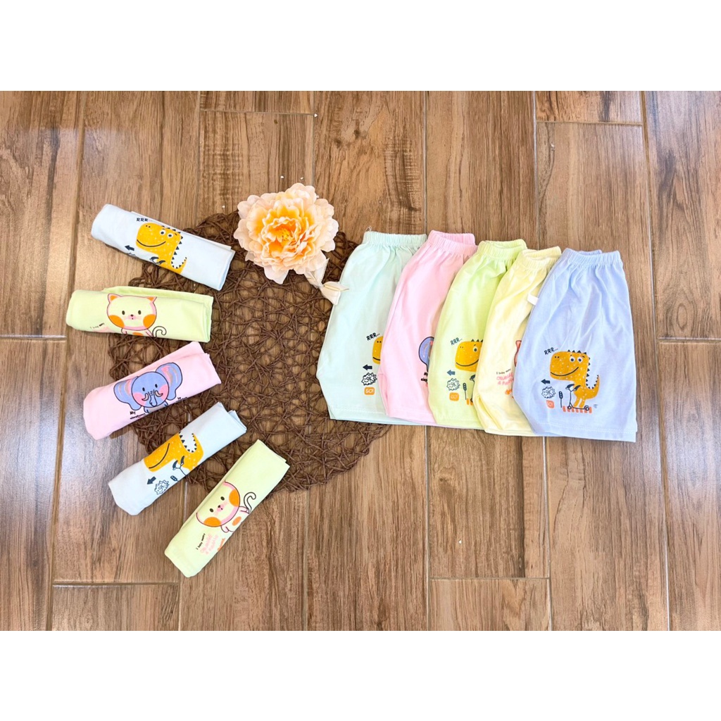 quần ngắn cotton cho bé trai bé gái
