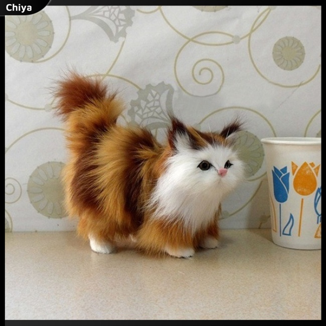 Mèo Mô Phỏng Dễ Thương Dùng Trang Trí Nhà Cửa / Xe Hơi