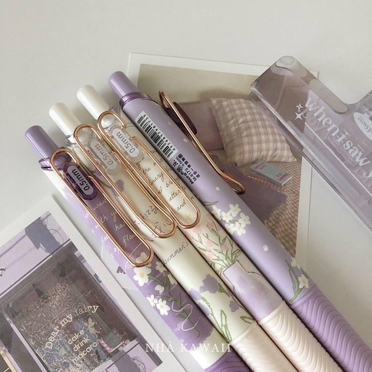 Bút gel bấm Mura Daisy cực xinh