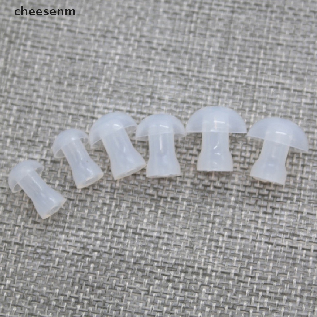 Set 5 Nút Bọc Đầu Tai Nghe Bằng Silicon Cho Máy Trợ Thính