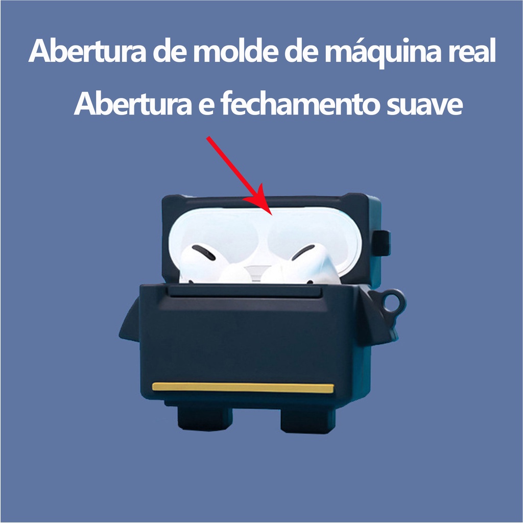 Hộp đựng tai nghe phim hoạt hình hộp đựng Tai nghe không dây dễ thương