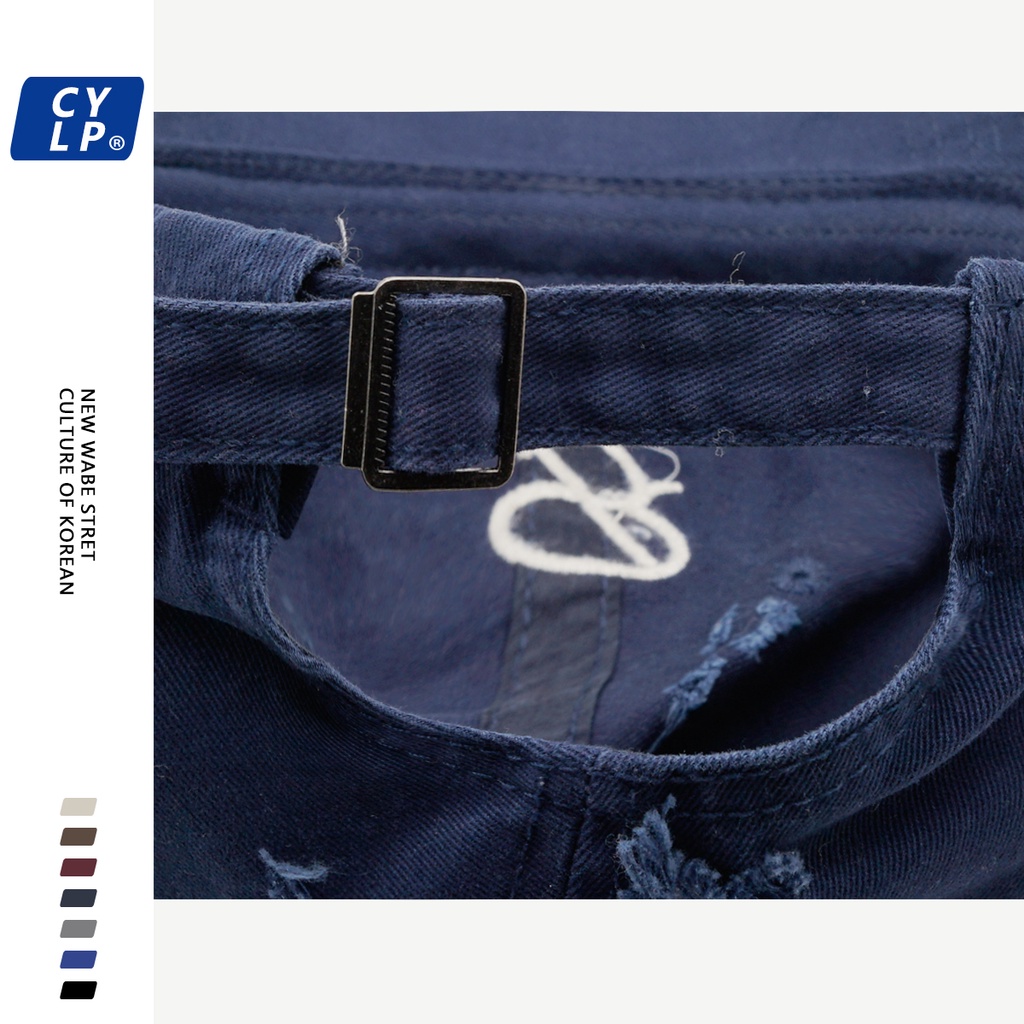 Mũ Lưỡi Trai Thêu Chữ Phong Cách Hip Hop Đường Phố Hàn Quốc Thời Trang Xuân Hè Cho Cặp Đôi