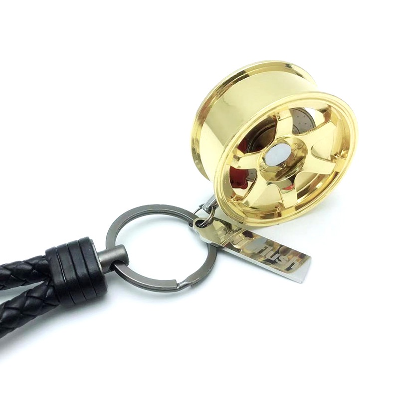 Móc Khóa Bánh Xe Hơi te37 Bằng Kim Loại Cao Cấp