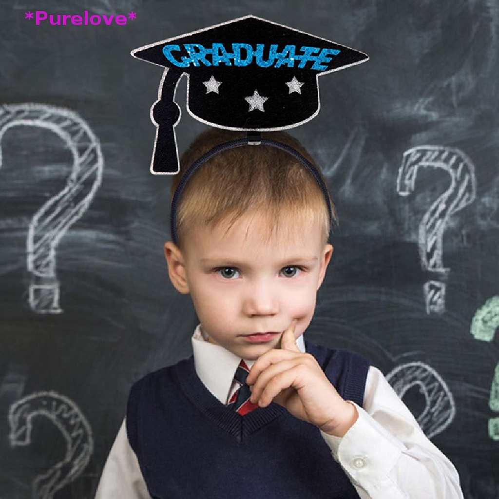 Băng Đô Cài Tóc Mini Hình Nón Tốt Nghiệp Xinh Xắn Mới