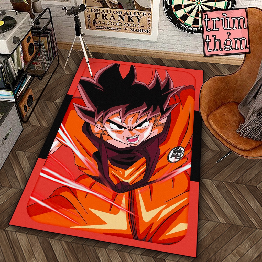 Thảm Trang Trí Jmcase Son Goku Dragon Ball Scenes Anime Manga X Decor Phòng Ngủ Phòng Khách Văn Phòng