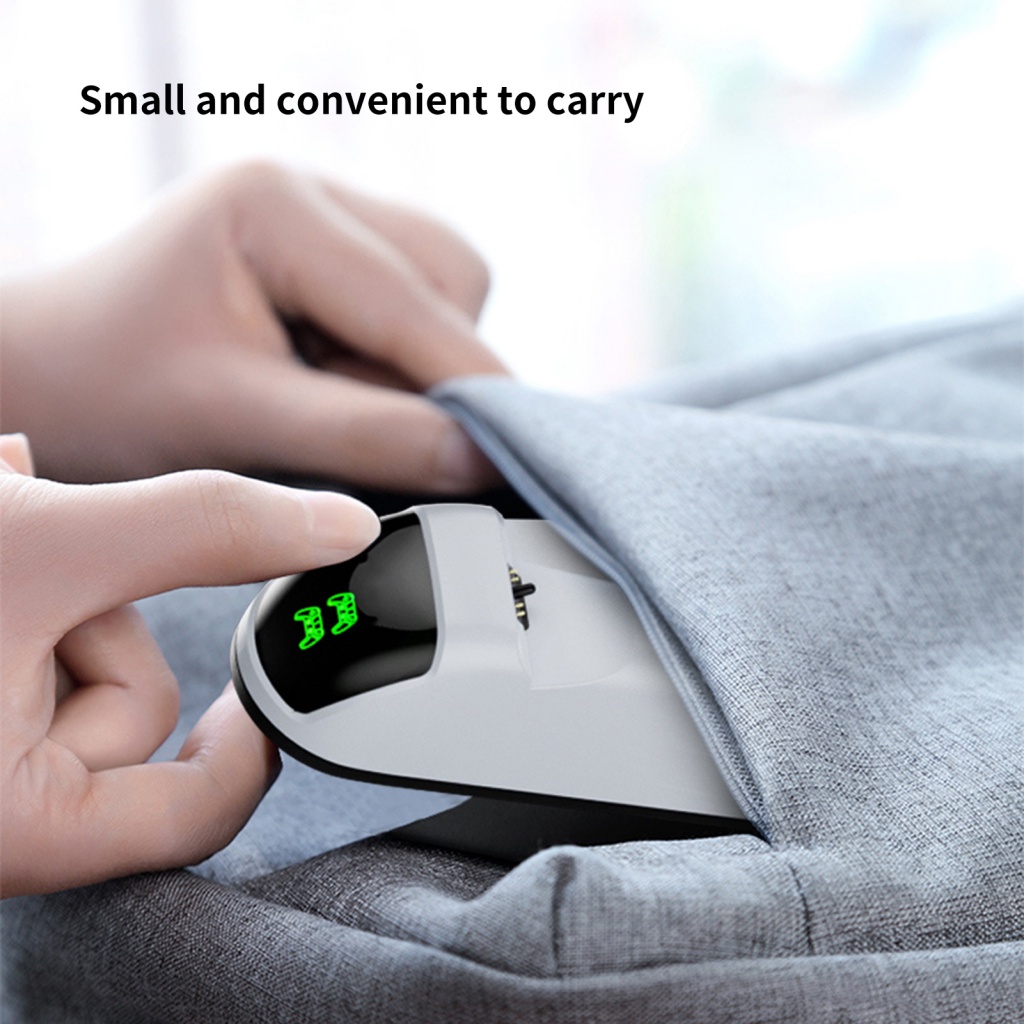 Đế Sạc Nhanh Type-C Bằng Kim Loại Có Đèn LED Cho Tay Cầm Chơi Game PS5