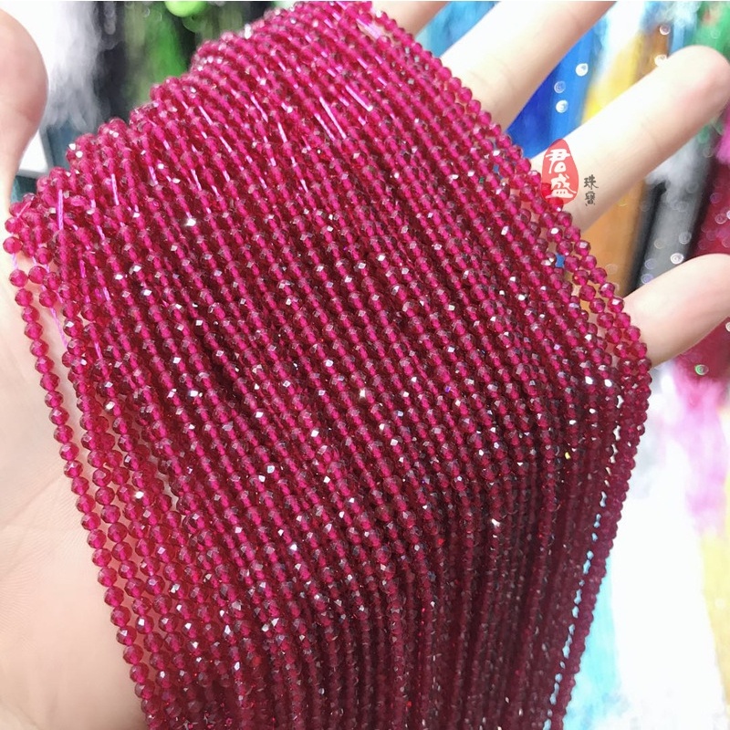 Hạt Kim Cương 3mm Nhiều Màu Sắc Dùng Làm Trang Sức Diy