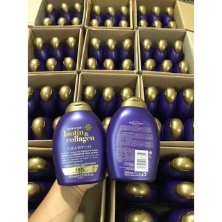 CẶP GỘI XẢ BIOTIN & COLLAGEN TÍM 385ML