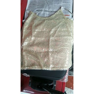 ORDER🔴Áo sequin bling bling 2 dây(ảnh thật)