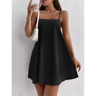 [ORDER SHEIN] Đầm 2 Dây Trơn Basic