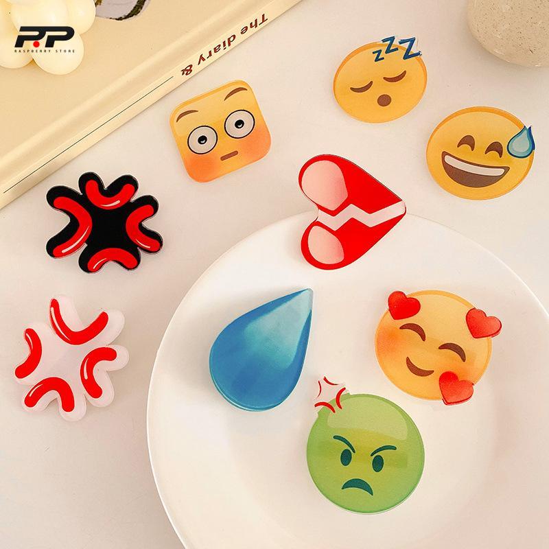 Kẹp Tóc Dễ Thương Emoji Hoạt Hình Phụ Kiện Thời Trang Cho Nữ