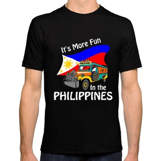 Thiết Kế Mới Áo Thun in Chữ It 'S More Fun in the PHILIPPINES - Pilipinas Quà Lưu Niệm Pinoy Unisex
